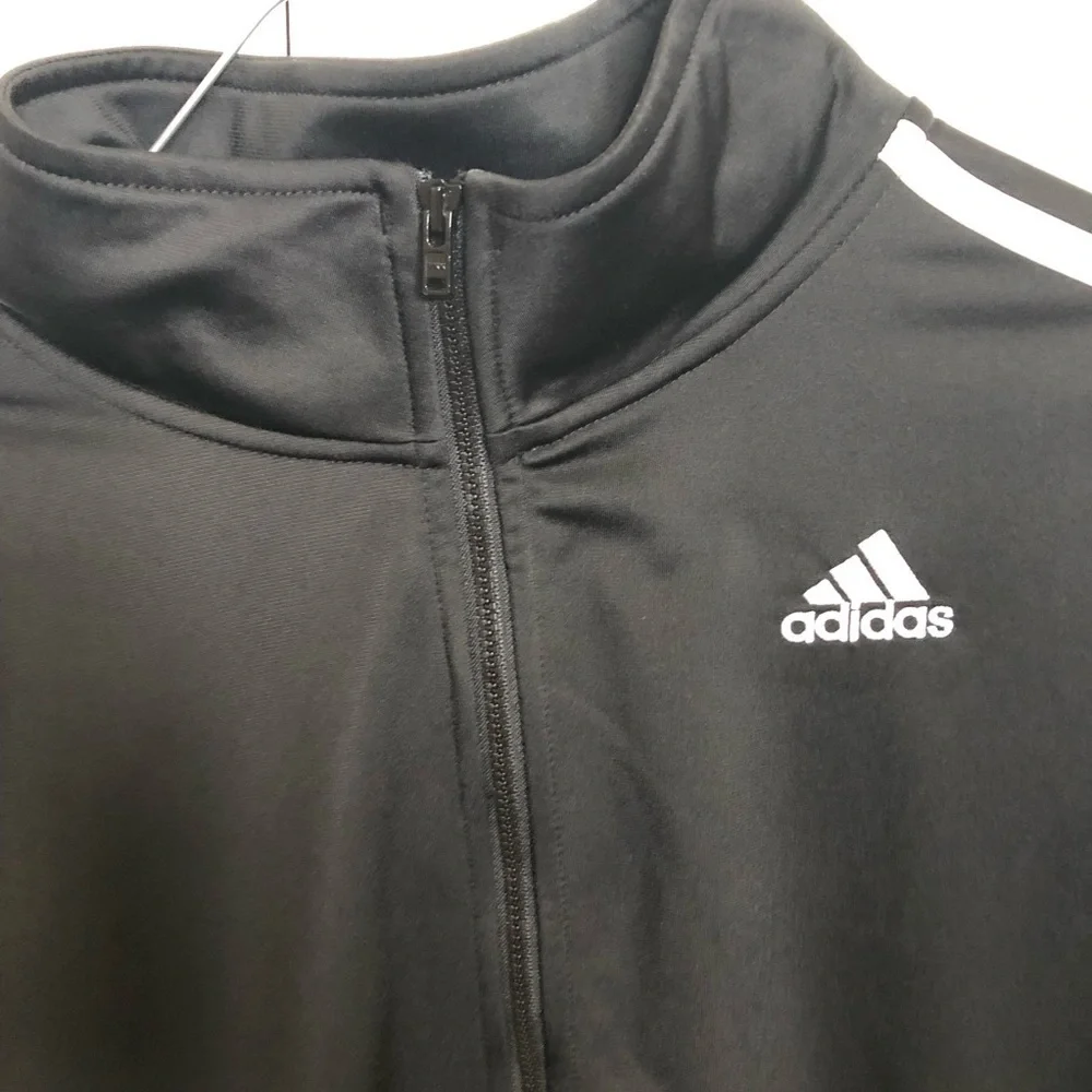 Adidas full zip jacket boys size XL